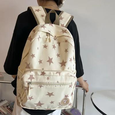 Star Backpack for Women Men 17 Inch Star Laptop Backpack College Bag Cute Travel Backpack Student Back To School Casual Bookbag