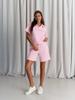 Casual Polo Short Sleeve 2-Piece Outfit, Relaxed Fit Top with Elastic Waist Shorts, Summer Loungewear Set