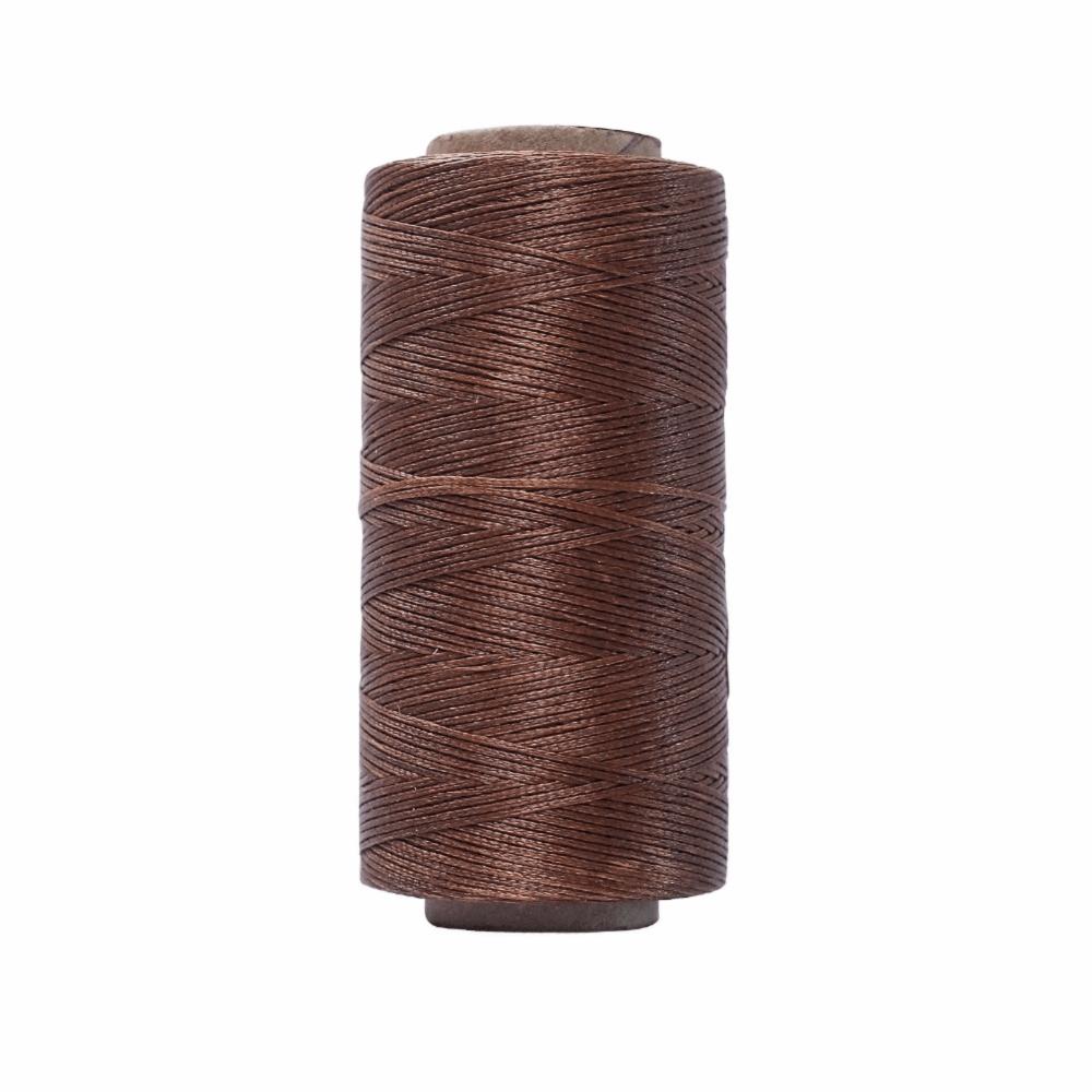 Arts Craft Wax Cotton Cord String 0.8MM Hand Stitching Thread Waxed Thread Cord Leather Repair