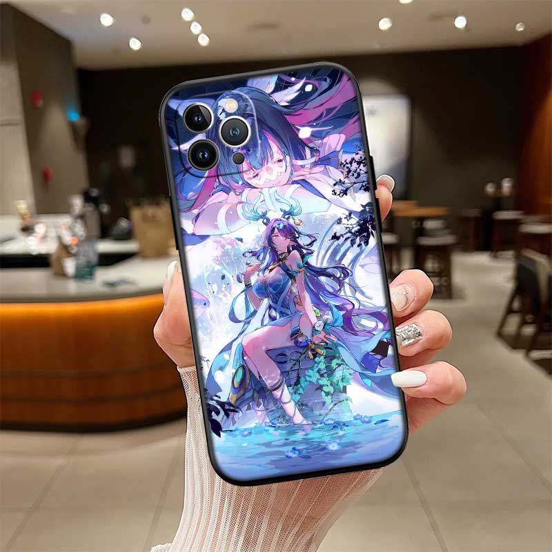RE33 Genshin Impact New High-End Shell Phone Case for iPhone SE X XS XR 16E 17 11 Pro Max 8 7 6 6s Plus Air