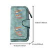 Sardine Can Design Long Zipper Wallet, Large Capacity Card Holder, Unisex Clutch Bag, Stylish Zippered Coin Purse, Suitable for Daily Use, a Great