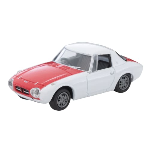 TOMYTEC Tomica Limited Vintage 1/64 Scale LV-215a Toyota Sports 800 Custom Color Specification, White/Red, 1965 Model, Finished Model, 336044