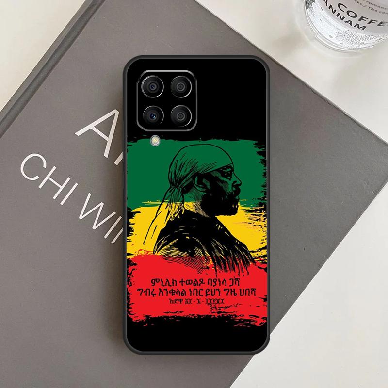 Emperor Menelik Ii Of Ethiopia Adwa Case For Samsung Galaxy M20 M32 M52 M56 M06 M16 M36 M54 M34 M14 M35 M55 M15 M11 M31 M13 M53