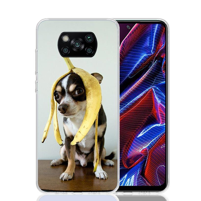 Chihuahua Puppy Teacup Dogs Case Phone Cover for Xiaomi Poco X3 Nfc X5 X6 X7 X4 Gt F7 Ultra F6 F5 Pro F4 F3 M5S M5 M4 M3 5G Tren
