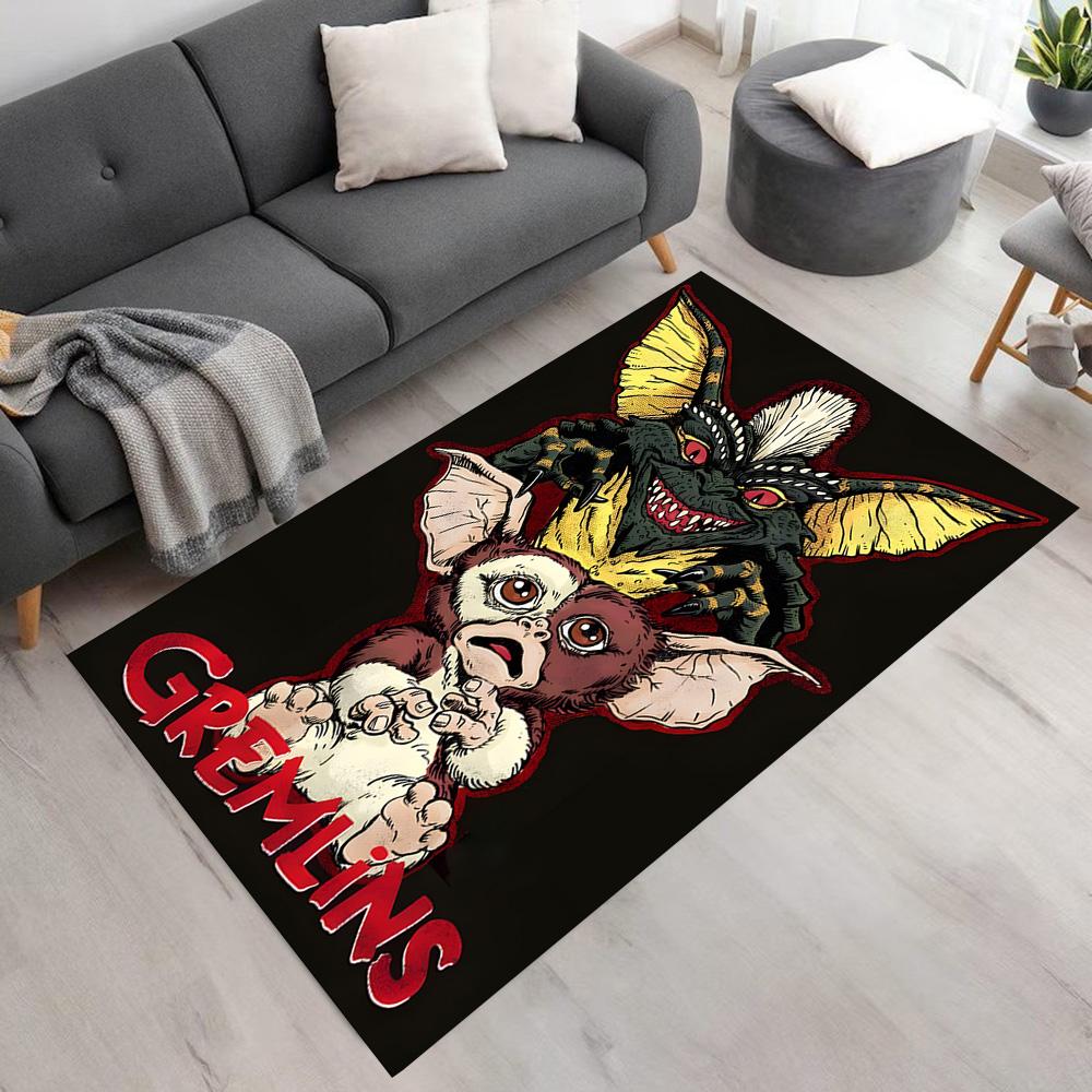 Gremlins Midnight Mayhem Area Rug Design for Outdoor Game Room Hallway Decorate room Anti-slip Rug Decorate Offices