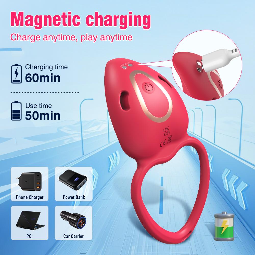 App Control Wearable Panty Vibrator Female 9 Vibration with Wireless Control Penis Ring Clitoral Stimulator Climax Sexy Toys Waterproof Masturbator