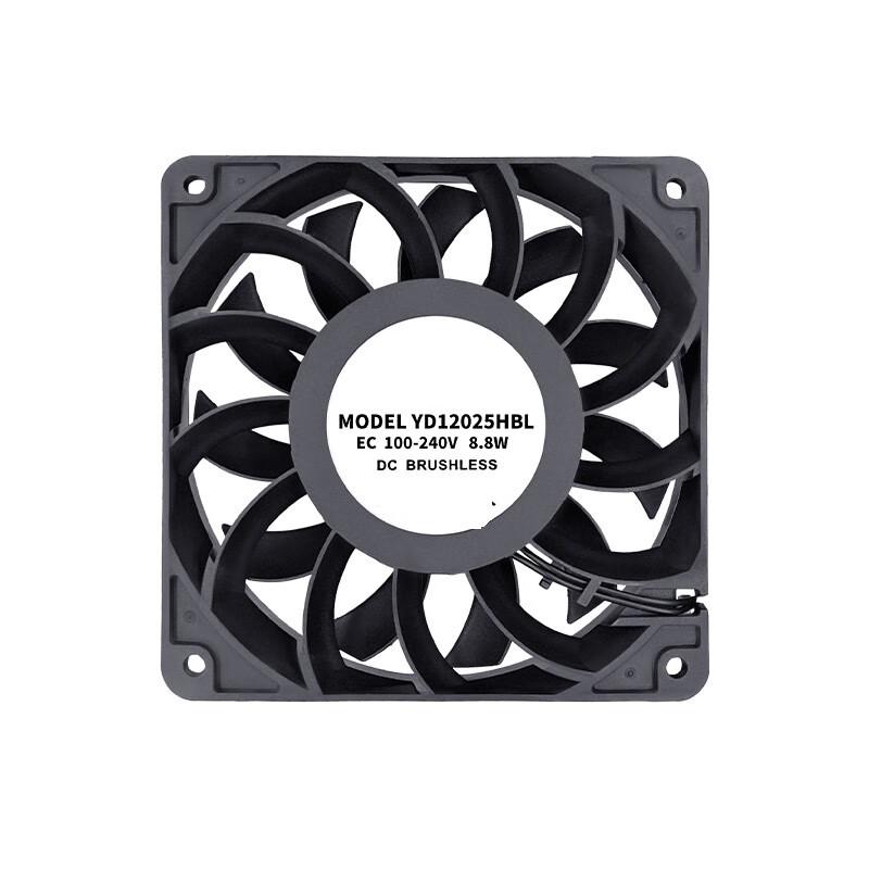 Banjo EC12025 High-Efficiency AC/DC Ball Bearing Cooling Fan CN plug (adapter included)