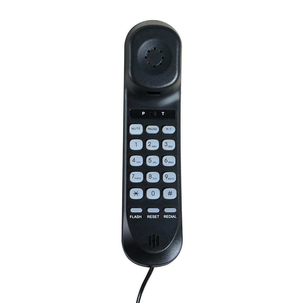 Wall Mountable Landline Telephone With Dial Pad On Base Unit For Office And Home Telephones Landline