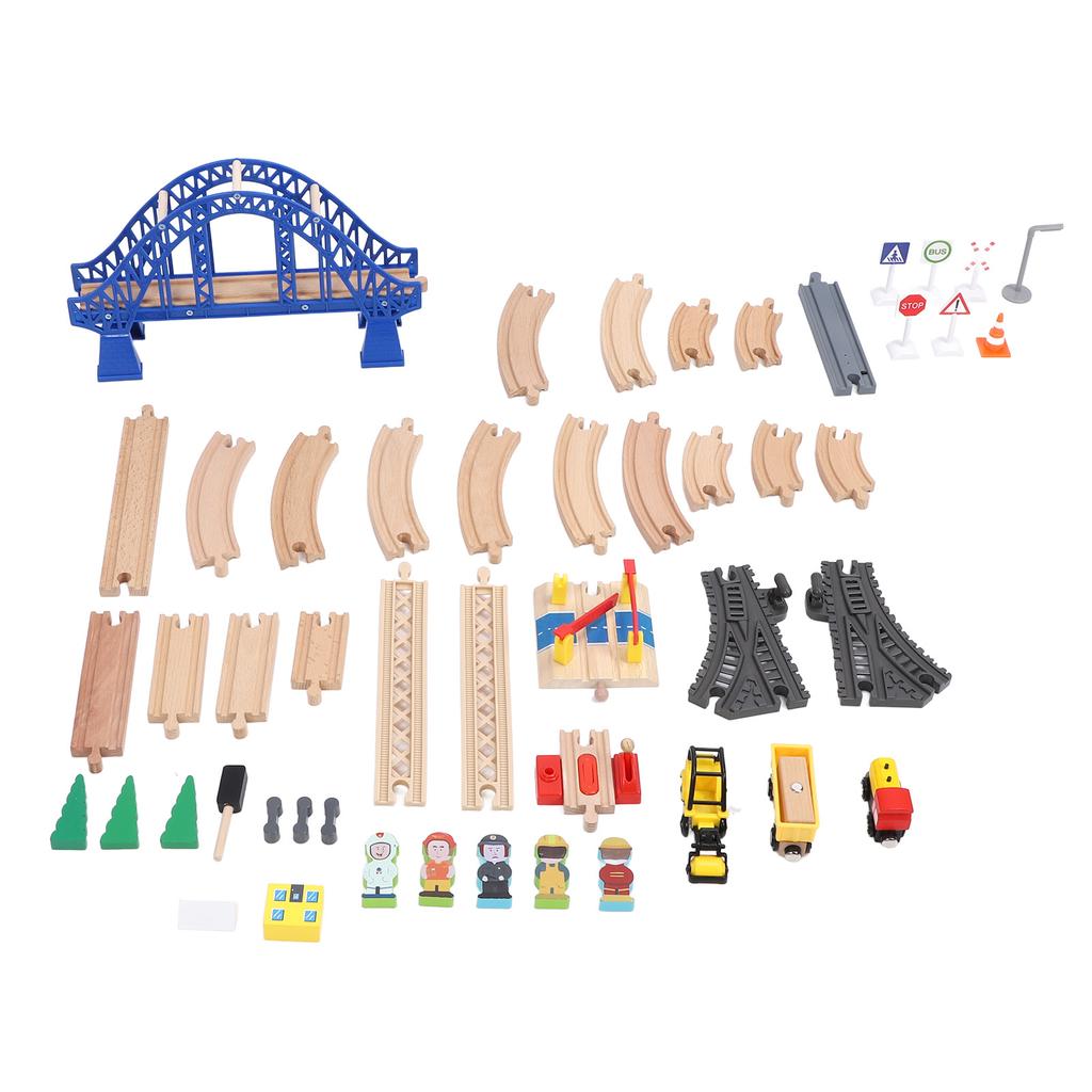 Electric Train Track Toy Set Interactive Educational Reliable Children Train Track Toy for Home