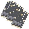 3Pcs Wireless Network Adapter Card M2 NGFF to Mini PICE Converter Network Accessories