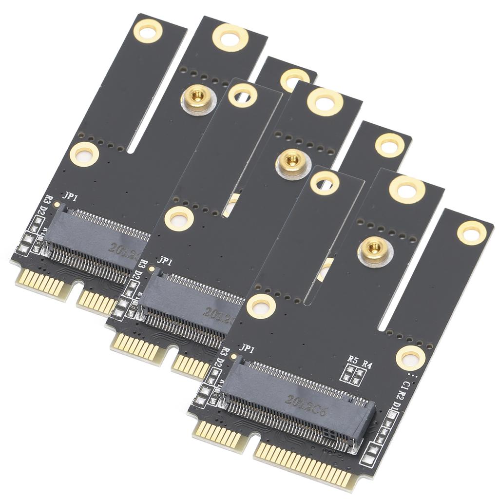 3Pcs Wireless Network Adapter Card M2 NGFF to Mini PICE Converter Network Accessories