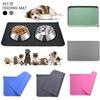 Cat Food Dog Mat Pet Feeding Bowl Placemat Waterproof Non Slip Floors Silicone