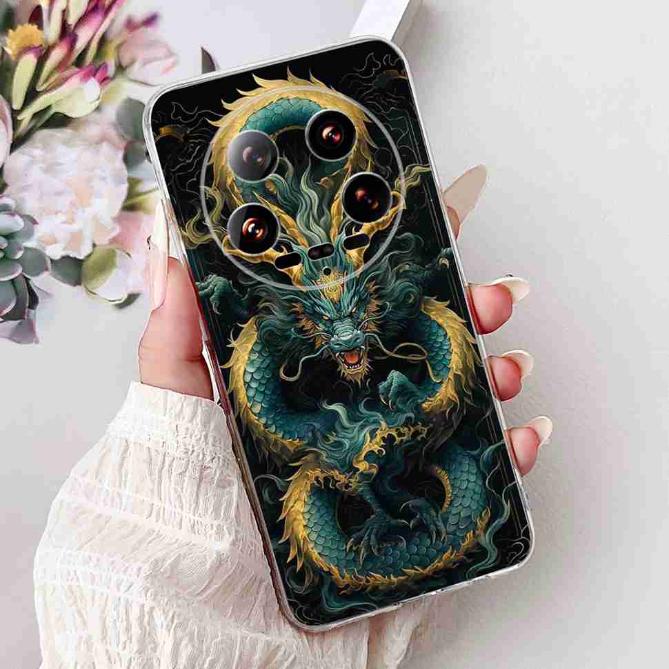 Case For Xiaomi 14 Ultra Butterfly Silicone Soft Phone Cover For Xiaomi Mi 14 Mi14 Ultra Shockproof Back Fundas Xiaomi 14Ultra