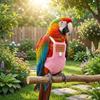 Comfortable Plush Bird Diaper Warm Bird Harness Nappy Washable Parrot Poop Bag  Winter Season