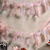 12Pcs Ribbon Bow Hanging Flags Sweet Hanging Banner New Bowknot Garland  Room Wall