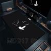 HD Printing Anime Mouse Pads Black and White Mickey Mouse Pad Speed Pc Computer Keyboard Desk Mat PC Gaming Accessories Mousepad