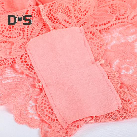 Women's Panties Floral Lace Low Waist Briefs Stretchy Sexy Breathable Underpants for Girls Daily Wear And Sleep