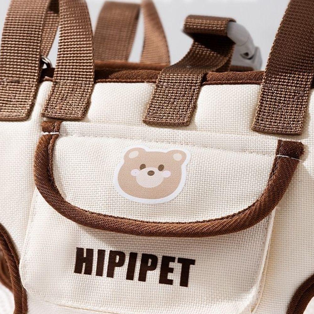 JOYBLISS Pet Dog Diagonal Cross Handbag Cravel Bag with Harnesses Clip Adjustable Shoulder Handheld for Hiking Daily Use