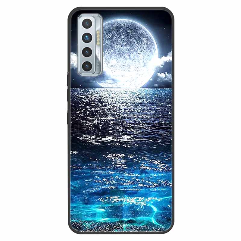For Tecno Camon 17P Case Shockproof Soft Silicone TPU Back Cover For Tecno Camon 17P 2021 Phone Cases Camon17P CG7 Cute Cartoon