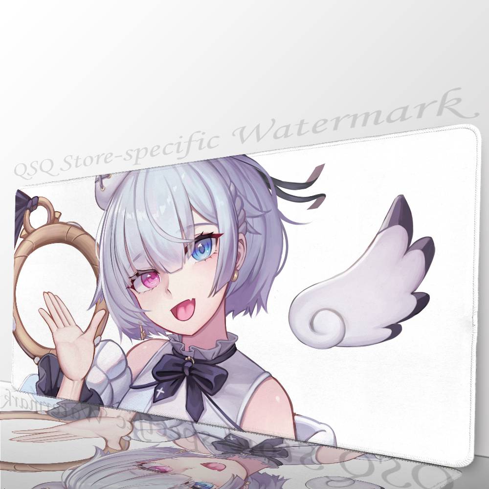 Amemiya Nazuna Anime V-VShojo Mousepad Non-slip Suitable For Office Computers Laptops E-sports Game Desk Mats XXL Keyboard