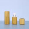 1/2/3/5/10ML Bamboo Wood Bottle Perfume Empty Oil Bottle Stainless Roll On Ball Perfume Aromatherapy Bottle Oil Roller Bottle