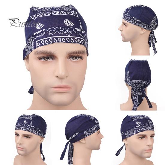 Cotton Men Women Pirates Cycling Cap Bike Headband Hat Bandana Headcloth