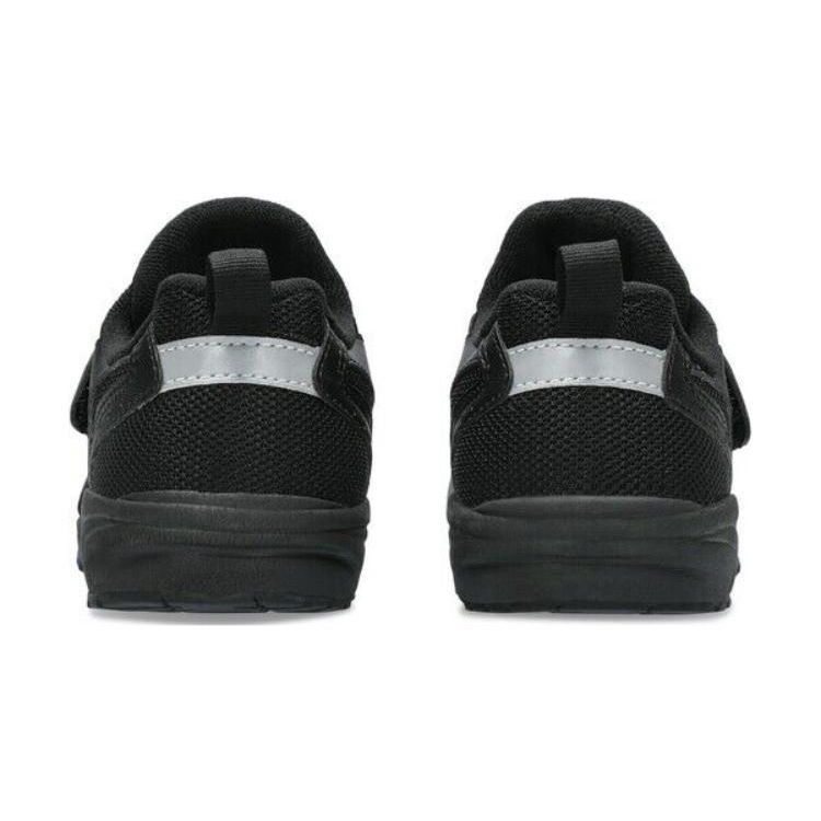 Asics Corsair Mini Cushioning Breathable Low-Top Running Shoes Kids Running Shoes Black 1144A308-001