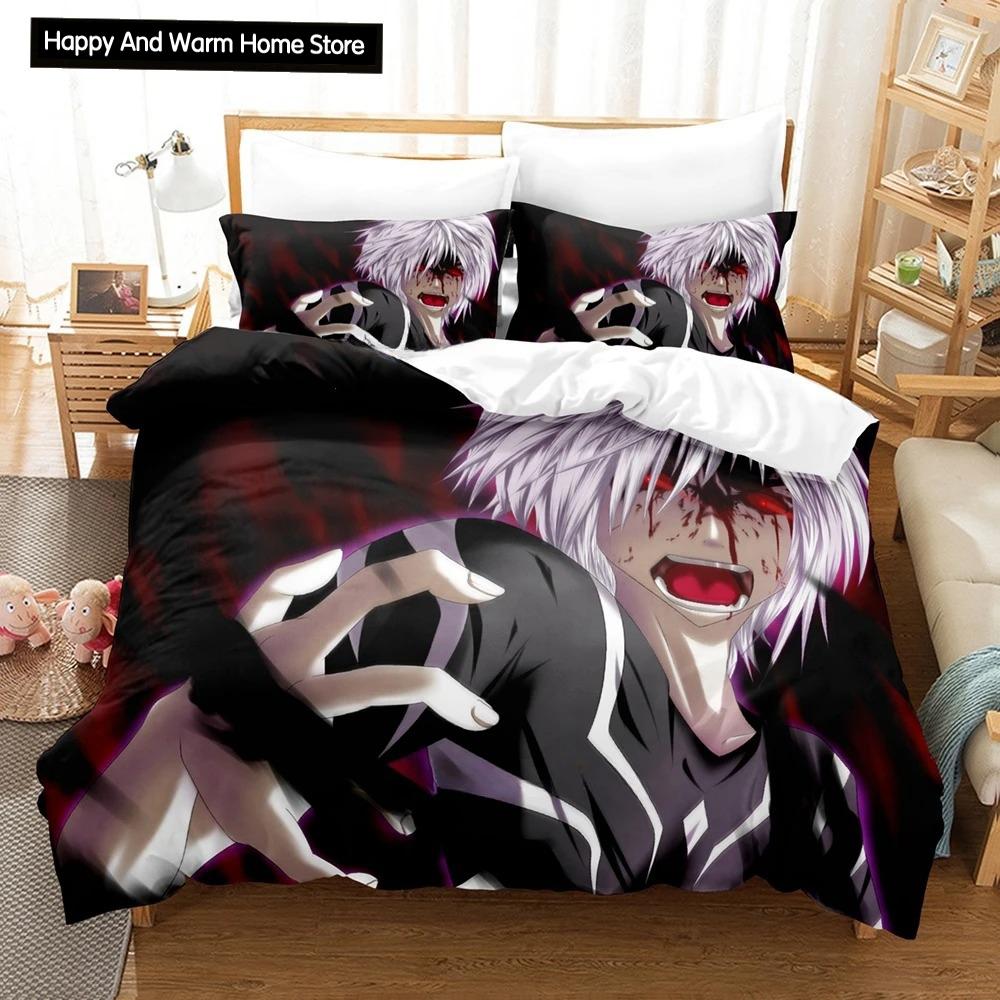 Fashion Anime A Certain Scientific Accelerator Bedding Set Single Twin Full Queen King Size Bed Set Adult Boy Bedroom Duvetcover