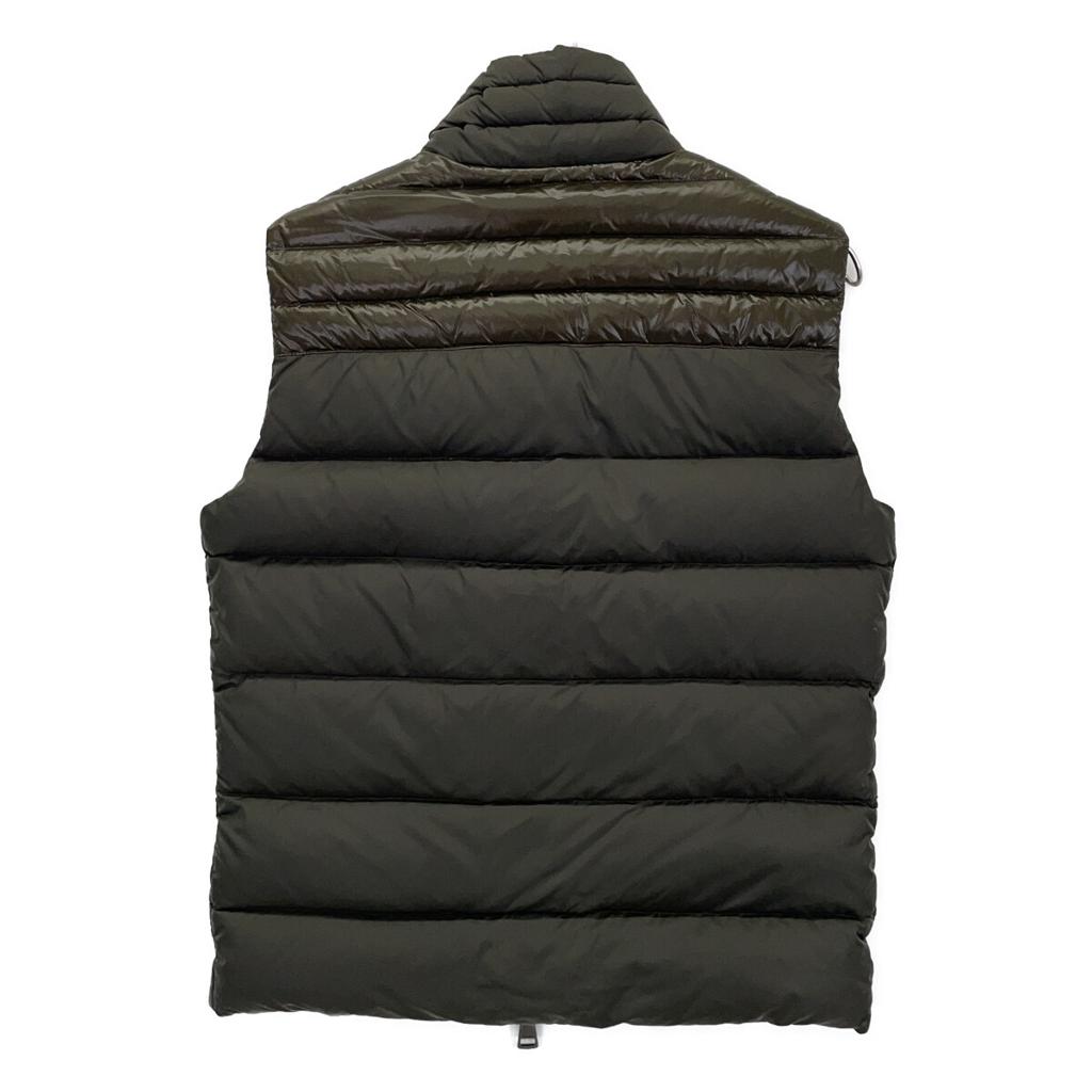 Moncler DUPRES GILET Down Vest Jacket 1 khakiUsed