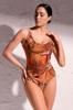 One-piece Swimsuit with David Print (100257)