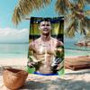 Ronaldo Portugal Football Legend Beach Towel Beach Portable For Travel Outdoor Pool Towel Seaside Swim Comfort Outdoor Picnic Beach Mat