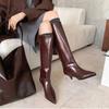 Fashion Fashion Stiletto Single Boots Women's Fashion Pointed Toe Stiletto Non-Slip Western Boots