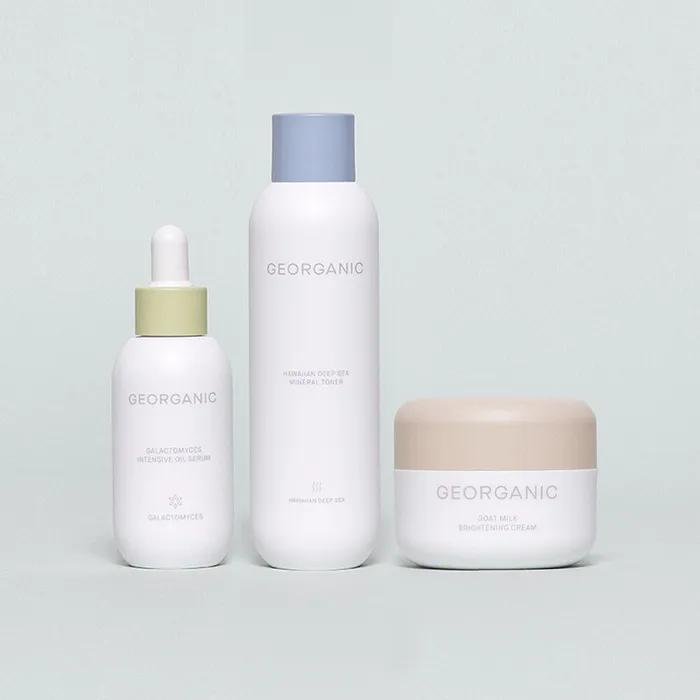 Whitening routine set (toner / serum / cream)