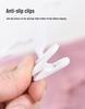 Seamless Plastic Hanger for Men's & Women's Pants, Underwear, Bras, and Panties - Drying Rack with Clips
