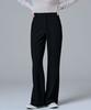 MALOUPE 2164 Stretch Flare Pants (Black)