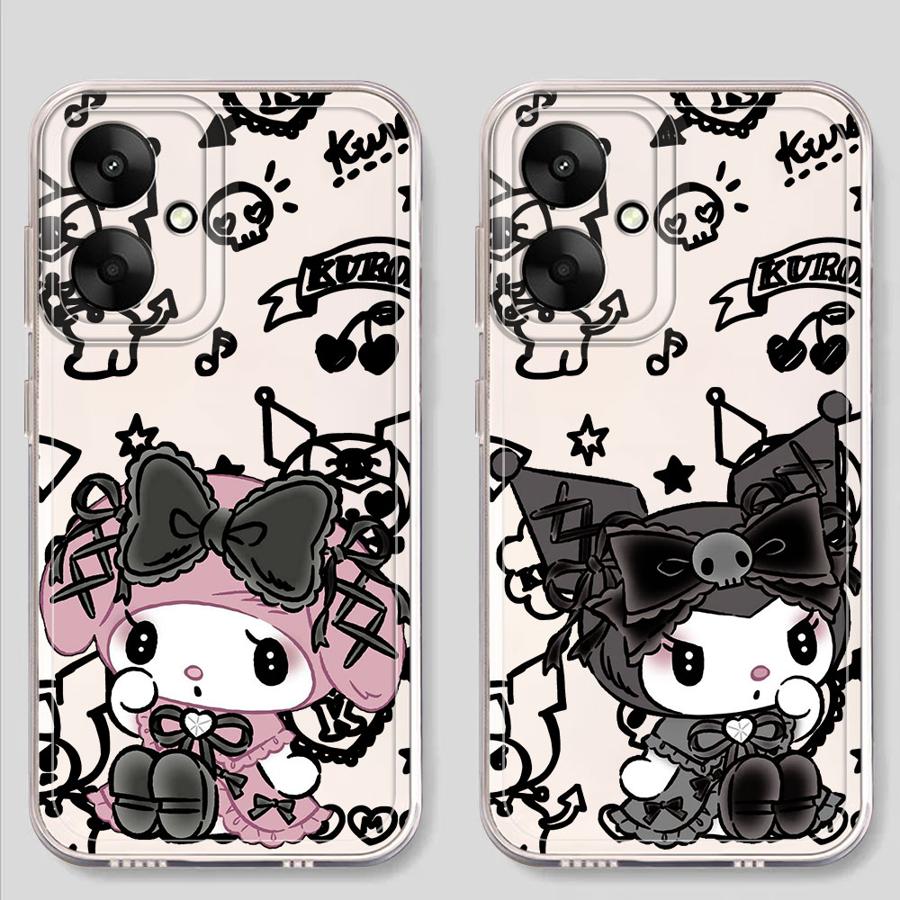 Sanrio Cool Kuromi Case for Xiaomi Mi 11 Lite 11T Pro Soft Phone Cover