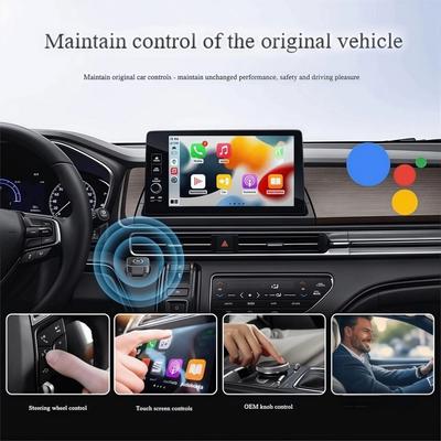 Plug And Play Wireless CarPlay Adapter BT WiFi Connection Universal Carplay AI Box Mini Portable Car Connected Carplay Box