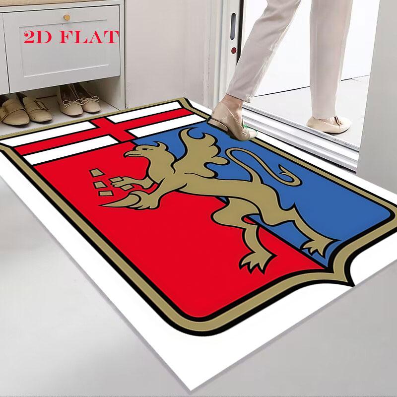 Genoa Poster Carpet Rug for Living Room Bedroom Home Sofa Decoration,Kids play Nonslip Floor Mat