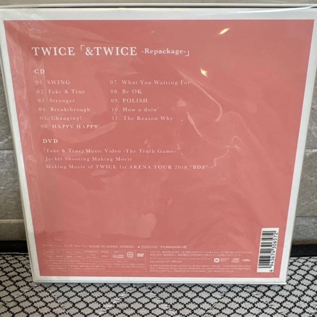 [USED] &TWICE-Repackage- ALBUM etc.