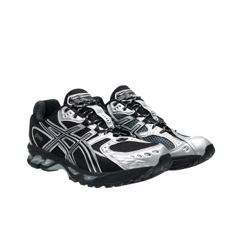 Asics Gel-Nimbus 10.1 Metallic Pack Comfortable Versatile Fabric Synthetic Leather Low-Top Casual Running Shoes Unisex Sneakers 1203A820-001