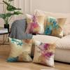 Nordic Gilt Sofa Pillow Short Plush Printed Car Pillow Soft Living Room Decoration Pillow