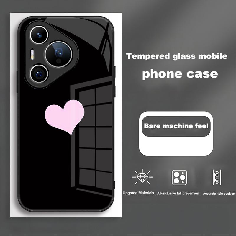 

For Huawei Pura 70 Pro Case Cover P70 Pro+ Tempered Glass Case Shockproof Back Cover For Huawei Pura 70 P70 Ultra Phone Case Huawei Pura 70