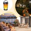Flickering Solar Lanterns Outdoor Lamp Flickering Solar Lights Auto On/Off Lighting Decorations Lamp For Yard Lawn Patio Porch