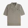 Fred Perry [womens] Pointel Detail Wool Knit Shirt  U54  Afpf2417112 U54