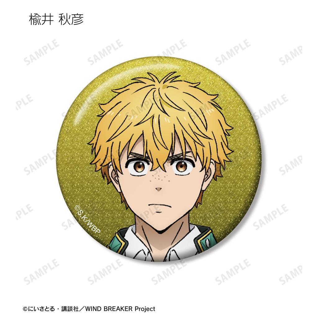 TV Anime "WIND BREAKER" Trading Glitter Can Badges 7-Piece Box