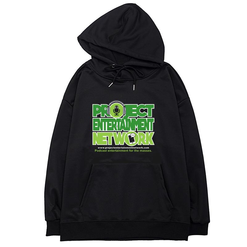 Buy Project Entertainment Network Printed Black Autumn And Winter ...