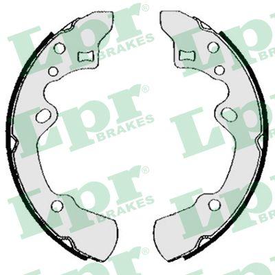 Lpr Brake Shoes Kit, Drum Brakes 05620 Rozmiar 49