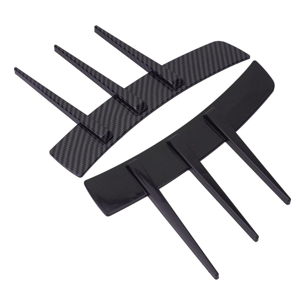 Auto Spatbord Zijventilatie ABS Spoiler Spatbord Decoratieve Stickers Luchtstroom Inlaat Gat Grille Exterieur Accessoires