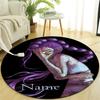 Personalized K-KPop Demon Hunters Round Chair Office Rug - Perfect for Mat, Office Chair & More - Ideal Gift for Birthdays and Holidays