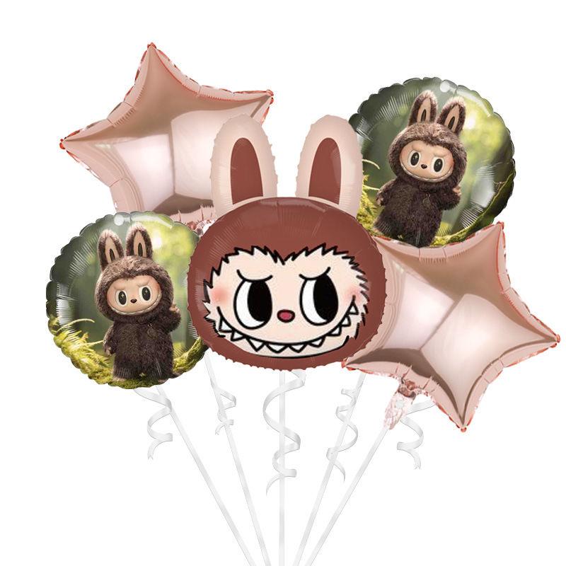 

Милые воздушные шары из алюминиевой пленки в форме воздушных шаров для украшения дня рождения 1PC (no pump+support rod)